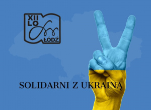 logo akcji Solidarni z Ukrainą